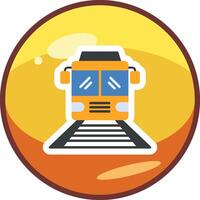 tren vecto icono vector