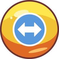 Two Arrows Vecto Icon vector