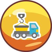 Skip Truck Vector Icon