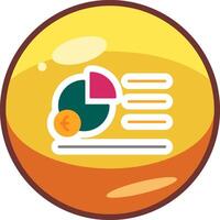 Portion Pie Chart Vector Icon