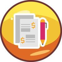 Paid Articles Vector Icon