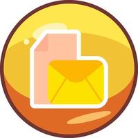 correo vecto icono vector