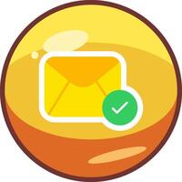 Email Deliverd Vector Icon