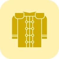 Marching Uniform Glyph Tritone Icon vector