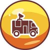 News Van Vector Icon