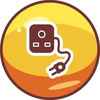 Plug And Socket Vector Icon