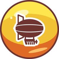 Blimp Vector Icon