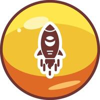 Spaceship Vector Icon