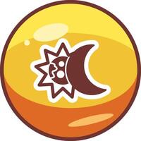 eclipse vecto icono vector