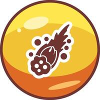 Meteor Vector Icon