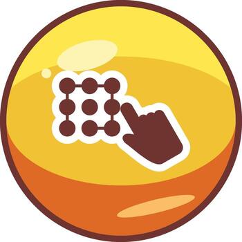 acceso código vecto icono vector