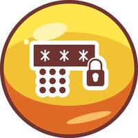 Passcode Vector Icon
