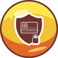Card Security Vector Icon