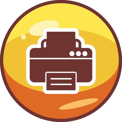 Printer Vector Icon