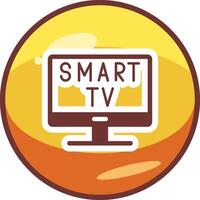 Smart Tv Vector Icon