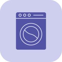 Laundry Glyph Tritone Icon vector