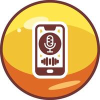 Voice Assistant Vector Icon