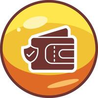 Wallet Secure Vector Icon