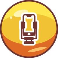 Smartphone Stand Vector Icon