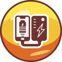 Portable Battery Vector Icon