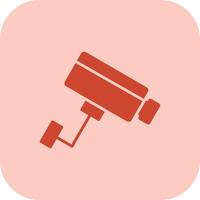 Cctv Glyph Tritone Icon vector