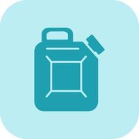 Canister Glyph Tritone Icon vector