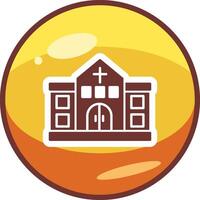 Iglesia vecto icono vector