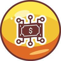 Digital Money Vector Icon