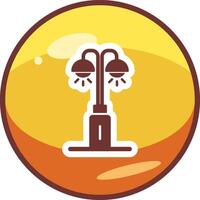 Park Lamp Vector Icon