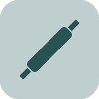 Rolling Pins Glyph Tritone Icon vector