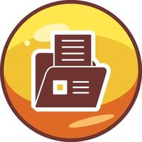 File Folder Vector Icon