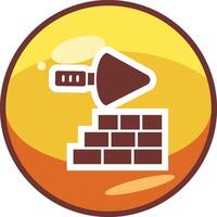 Brick Wall Vector Icon