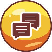 Construction Conversation Vector Icon