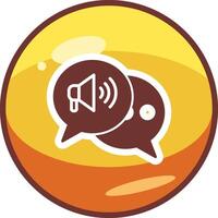 Marketing Conversation Vector Icon