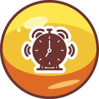 alarma reloj vecto icono vector