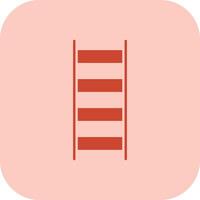 Ladder Glyph Tritone Icon vector