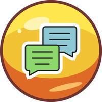 Construction Conversation Vector Icon