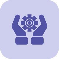 Industry Glyph Tritone Icon vector