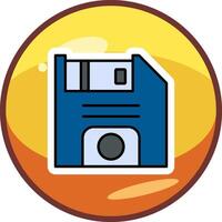 Floppy Disk Vector Icon