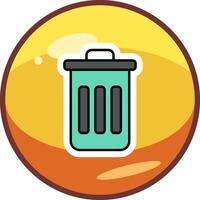 Trash Vector Icon