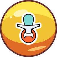 Pacifier Vector Icon