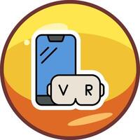 Virtual Reality Vector Icon