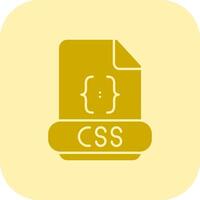 Css Glyph Tritone Icon vector