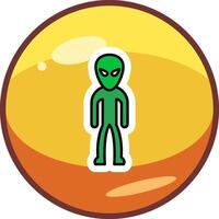 extraterrestre vecto icono vector