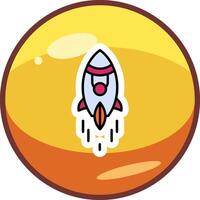 Rocket Vector Icon