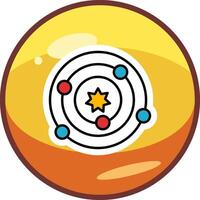 Solar System Vector Icon