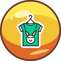 Baby Clothes Vector Icon