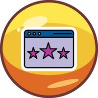 Web Page FeedBack Vector Icon