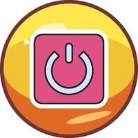 Power Button Vector Icon