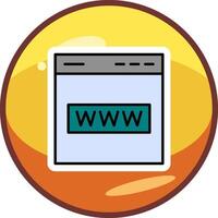 Web Site Vector Icon